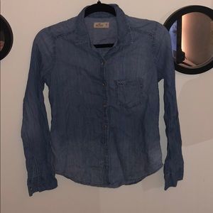 Hollister Denim Button Down